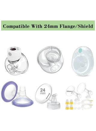 3PCS Breast Milk Pump Inserts Breast Converter Practical Breast Pump Replacement 17mm 19mm 21mm - view 4